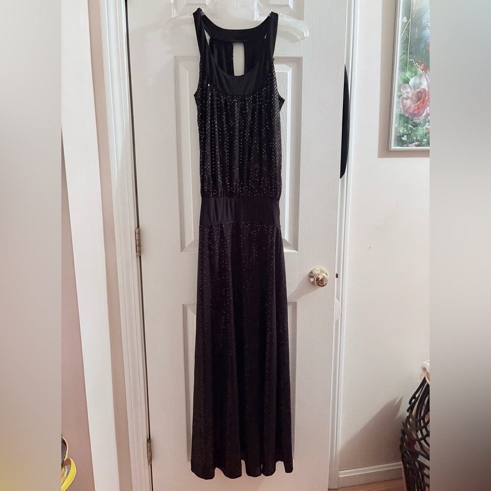 Newport News Black Sequence Dress